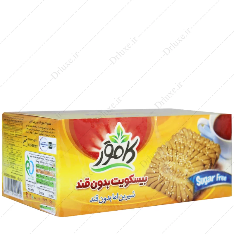 بیسکویت بدون قند کامور کنجدی